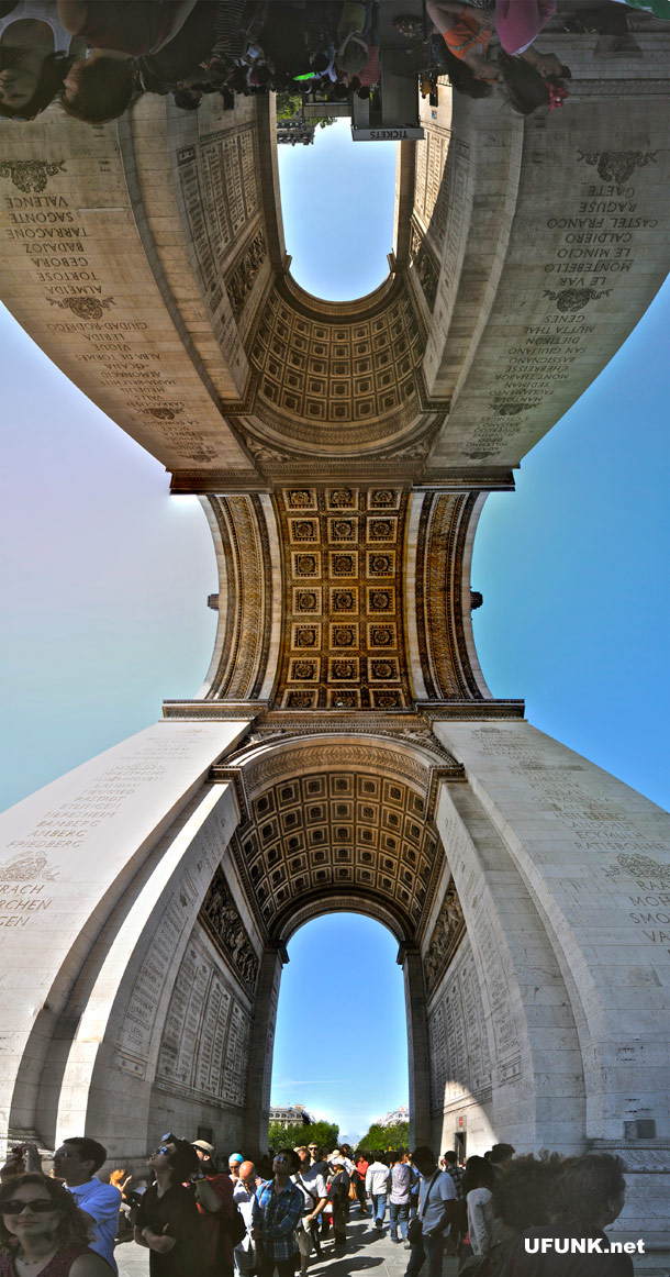 Panorama arc de triomphe